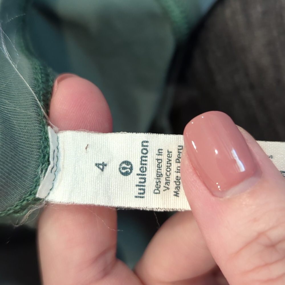 Lululemon Knot A Problem Tank Graphite Green - Picture 7 of 9